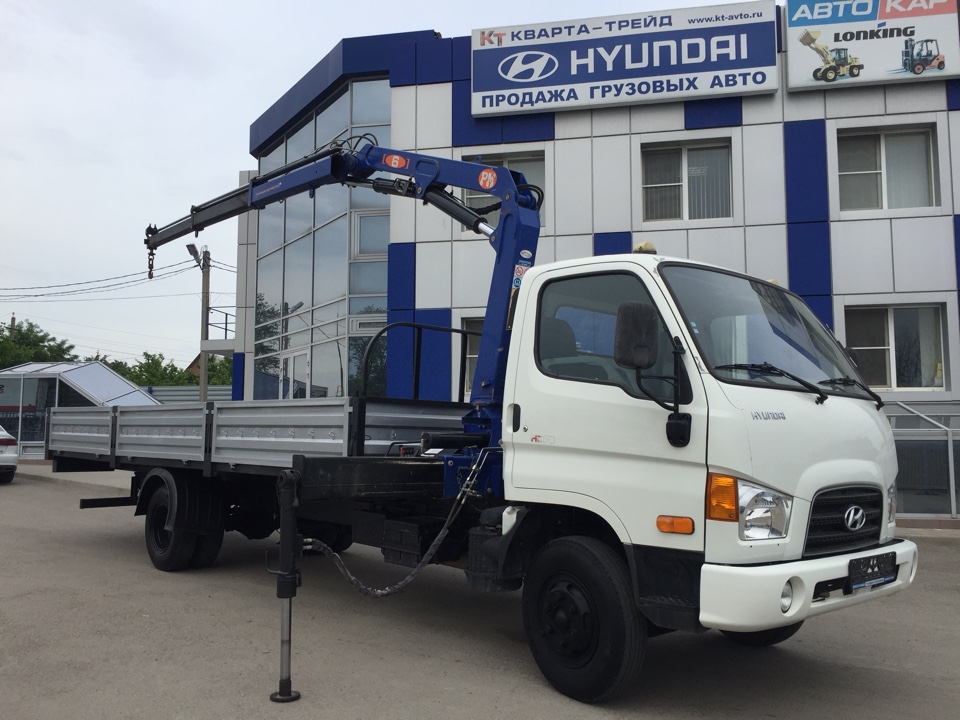 Hyundai HD-78 борт с Кму. 2013 г